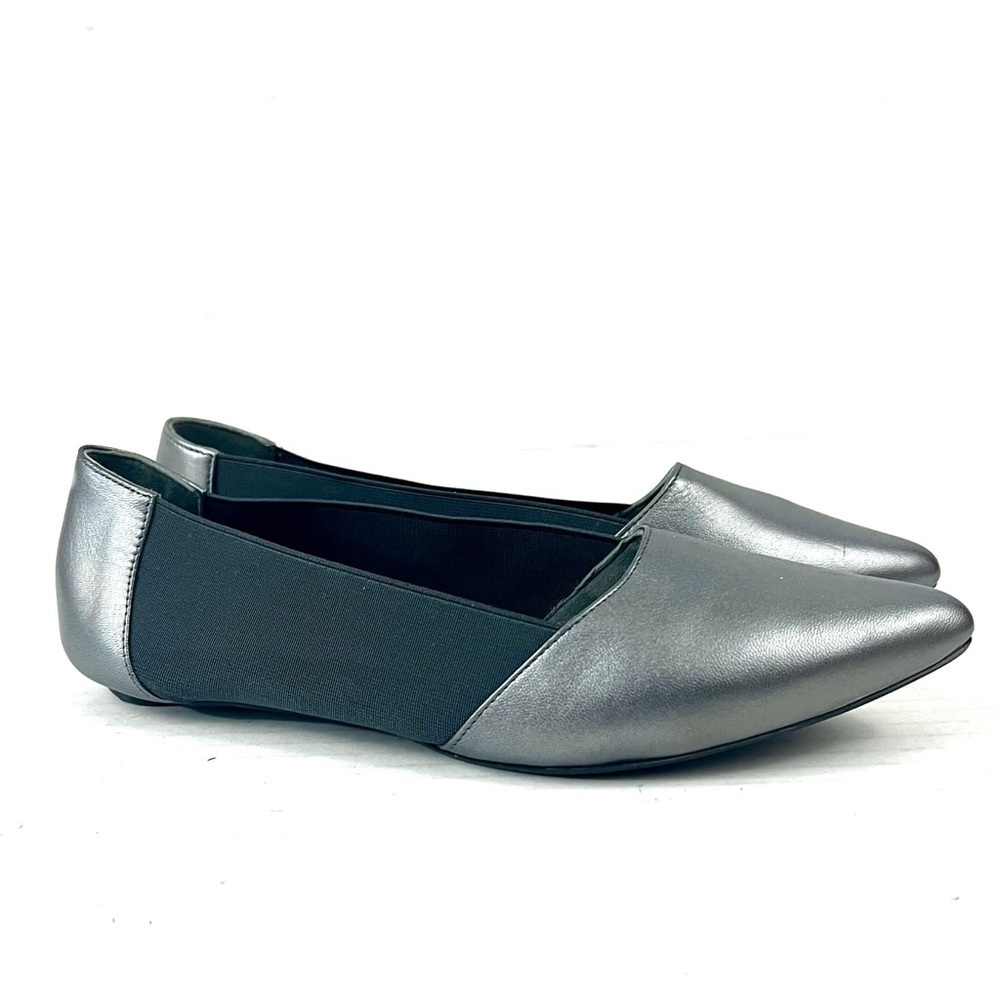 Jon Josef Pewter & Grey Flats - Size 7